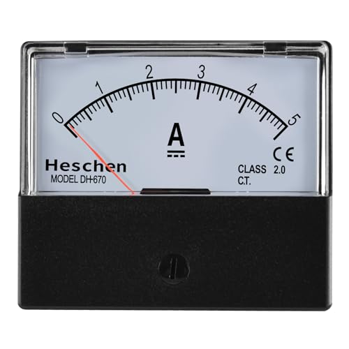 Heschen Auf dem Rechteck montierter Strommesser Amperemeter-Tester DH-670 DC 0-5A Klasse 2.0 CE-gelistet Heschen Auf dem Rechteck montierter Strommesser Amperemeter-Tester DH-670 DC 0-5A Klasse 2.0 CE-gelistet von Heschen