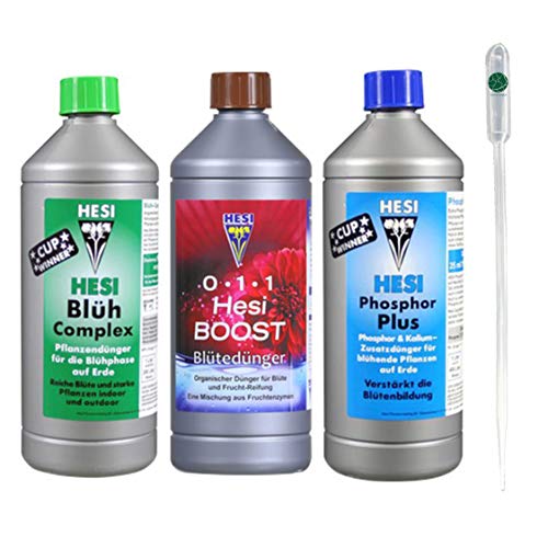 Hesi Boost (1l Boost, 1l Blüh-Complex & 1l Phosphor) von Hesi