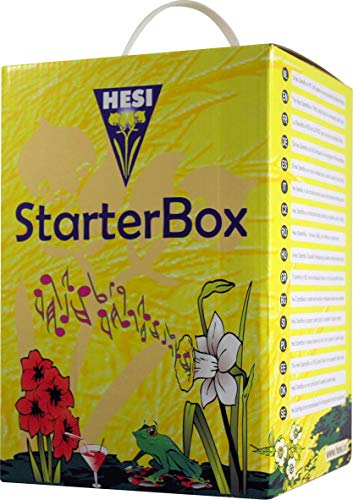 Hesi Starter Set, Erde / Blüh Complex, Phosphor Plus, SuperVit, TNT Complex, Wurzel Complex, Power Zyme von Hesi