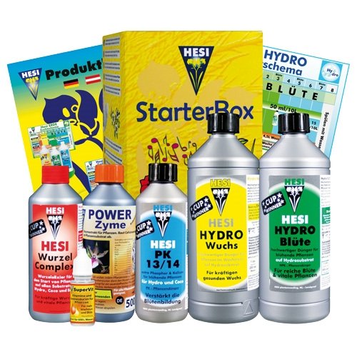 Hesi Starter Set Hydro Grow Dünger von Hesi