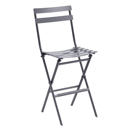 Hespéride - Set mit 2 Klapphochstühlen Greensboro Graphit - Graphit Hespéride - Set mit 2 Klapphochstühlen Greensboro Graphit - Graphit von Hespéride