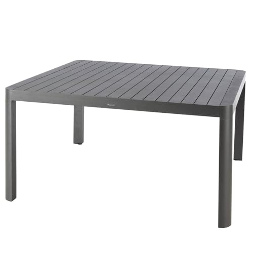 Hespéride - Ausziehbarer quadratischer Gartentisch Paradize in Graphitgrau - 10 Plätze - Graphitgrau Hespéride - Ausziehbarer quadratischer Gartentisch Paradize in Graphitgrau - 10 Plätze - Graphitgrau von Hespéride
