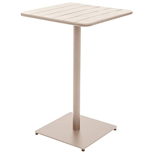 Hespéride - Hoher Gartentisch Phuket Ton - 2 Sitze - Ton von Hespéride