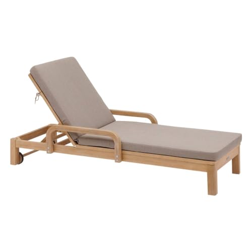 Hespéride - Pool Bett Papouasie Akazie - Taupe/Akazie von Hespéride