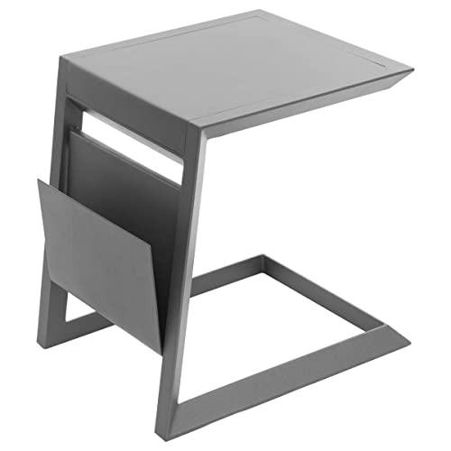 Hespéride - Quadratischer Gartenbeistelltisch Allure in Graphitgrau - 55 × 45 × 55 cm - Graphit Hespéride - Quadratischer Gartenbeistelltisch Allure in Graphitgrau - 55 × 45 × 55 cm - Graphit von Hespéride