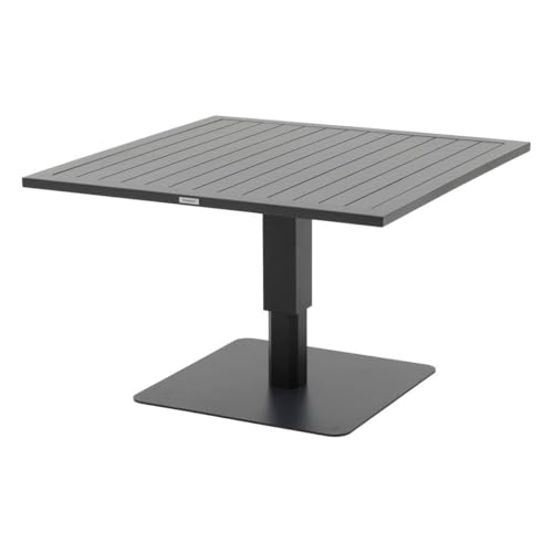 Hespéride - Quadratischer gartenklapptisch salimia Graphit 110 x 110 x 69cm aus Aluminium Hespéride - Quadratischer gartenklapptisch salimia Graphit 110 x 110 x 69cm aus Aluminium von Hespéride