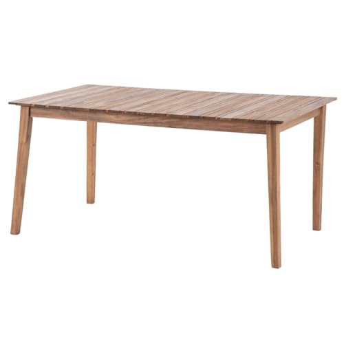 Hespéride - Rechteckiger Gartentisch Tiwi Akazie - 6 Sitze - FSC® - Akazie von Hespéride
