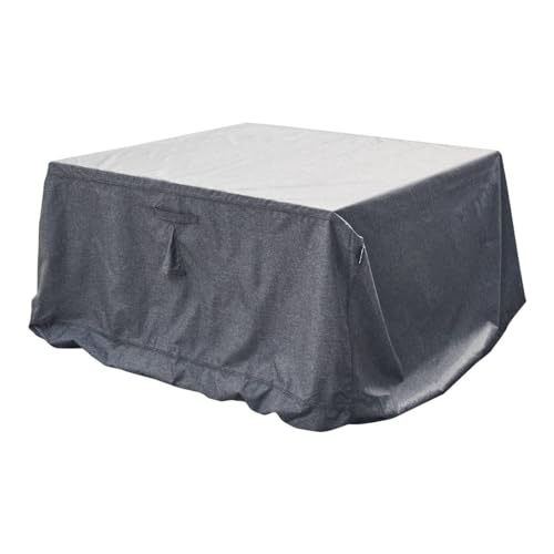 Hespéride - Hambo Schutzhülle für hohen Tisch - 180 x 120 x 120 cm - Grau von Hespéride