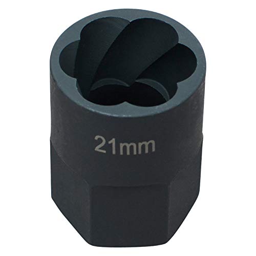 Hesselink Schraubenausdreher Hesselink SN-21 I Spezial-Steckschlüssel-Einsatz/Schraubenausdreher I (1/2") 21 mm von Hesselink