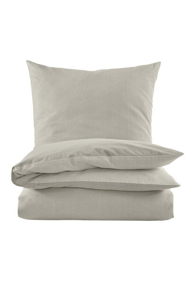 Hessnatur Bettwäsche Streifen aus reiner Bio-Baumwolle, Web, 2 teilig Hessnatur Bettwäsche Streifen aus reiner Bio-Baumwolle, Web, 2 teilig von Hessnatur