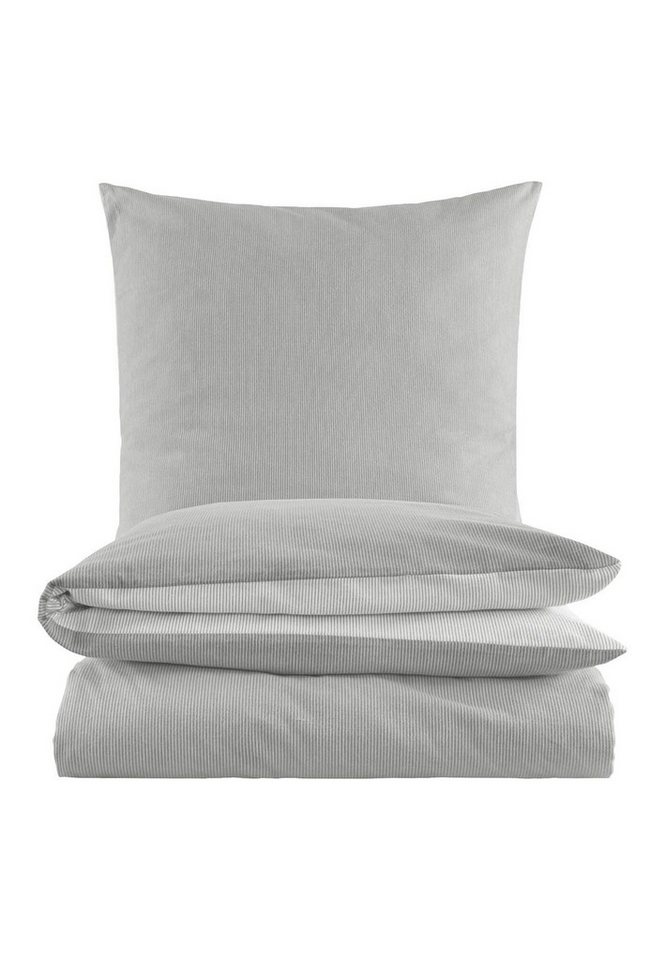 Hessnatur Bettwäsche Streifen aus reiner Bio-Baumwolle, Web, 2 teilig Hessnatur Bettwäsche Streifen aus reiner Bio-Baumwolle, Web, 2 teilig von Hessnatur