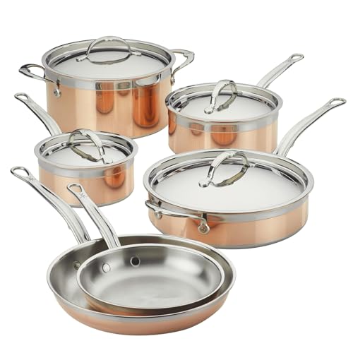Hestan - CopperBond Collection – 100% reines Kupfer – Ultimatives Kochgeschirr-Set von Hestan