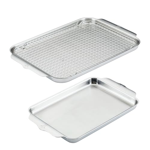 Hestan Provisions OvenBond - 3-teiliges Backblech-Set dreilagig - Profi Edelstahl Backformen von Hestan