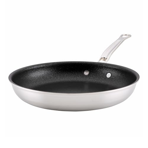 Hestan Thomas Keller Insignia by TITUM Bratpfanne, antihaftbeschichtet, 27,9 cm, Edelstahl, Induktionskochfeld-kompatibel, ohne PFOA hergestellt von Hestan