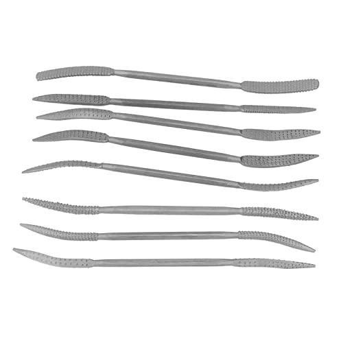 HETHLIF 8pcs Doppelende Holz -Rasp -Akten Holzdatei Set Legierungstahl 8in Zum Schnitzen von Holzbearbeitungspolier von Hethlif