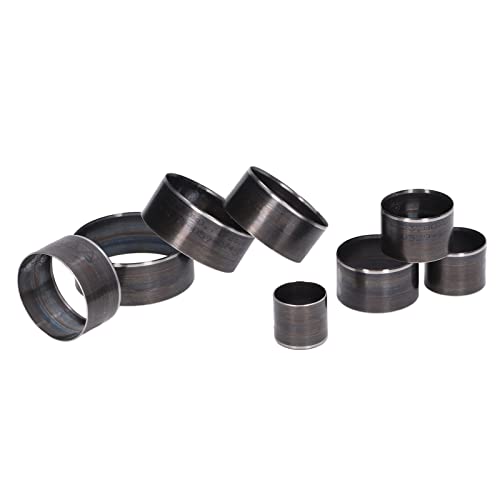 HETHLIF 8pcs Leder -Stanztirte Set Stanzen Schneiden 25-60 Mm Runder Legierungsstahl für Handgefertigtes -Lederhandwerk von Hethlif