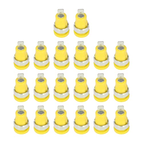 HETHLIF Bananenbuchse, Banana -Jack -Buchse 4 Mm Starke Konnektivität Korrosionswiderstand 20pcs Bananenbuchse, Gute Leistung Elektrische Testzubehör Bananenstopfen (gelbe Farbe) von Hethlif