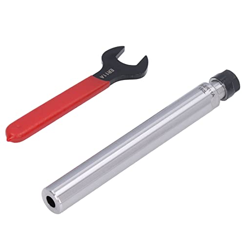 HETHLIF Collethalter, Collet Chuck -Werkzeughalter Kohlenstoffstahl Collet Halter, 2pcs Router -Verlängerungsstange, C20 Halter Gerade Shank Werkzeug Set Kit mit Schraubenschlüssel (C20-ER11A-150L) von Hethlif