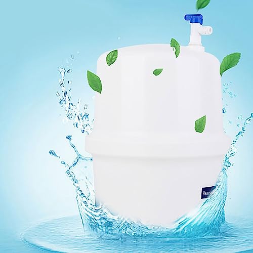 HETHLIF Drucker Wasserspeicher für Umgekehrte Osmosesysteme 3,2 Gallonen Kapazität mit Integriertem Ballventil für eine Effiziente Wasserbewirtschaftung von Hethlif