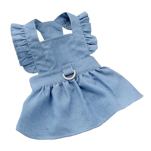 HETHLIF Hundekleid, Hund Kostüme Hundekleidung Seite Reißverschluss Hundekleid Kostüm Welpe Kleidung für Welpen (M) von Hethlif