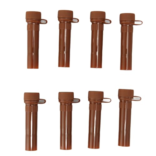 HETHLIF Kunststoff -Reagenzgläser, Testrohre mit Kappenzentrifugenröhrchen mit Einer Kapazität von 1,5 Ml 500 Stück für Laborzubehör (#3) von Hethlif