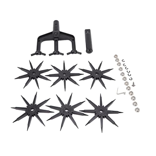 HETHLIF Manuelles Gartenkultivierungswerkzeug mit Rasenbelüftungsrollenfunktion für Bodenmischung und Grasansiedlung HETHLIF Manuelles Gartenkultivierungswerkzeug mit Rasenbelüftungsrollenfunktion für Bodenmischung und Grasansiedlung von Hethlif