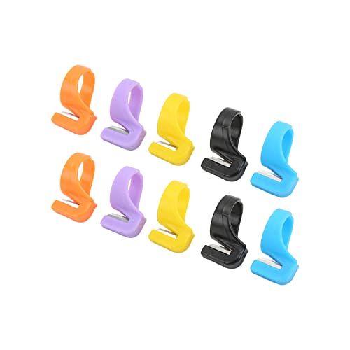 HETHLIF Messerring, Gewindeschneider Zum Nähmaschinennähen Schneidring mit Automatisch Entfaltetem Kunststoffmaterial Safer Inzwischen 10pcs Ringschneider Split -Messer -Design für Verschiedene Farben HETHLIF Messerring, Gewindeschneider Zum Nähmaschinennähen Schneidring mit Automatisch Entfaltetem Kunststoffmaterial Safer Inzwischen 10pcs Ringschneider Split -Messer -Design für Verschiedene Farben von Hethlif