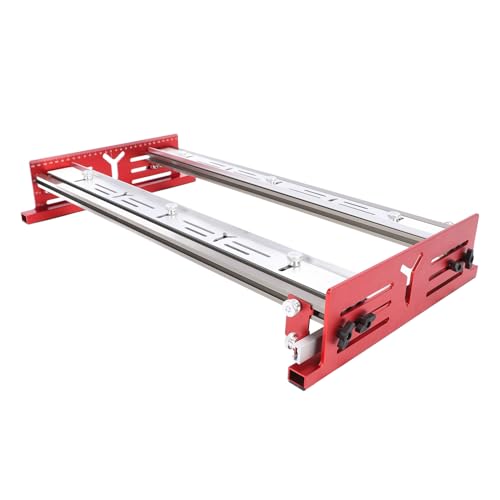HETHLIF Router Schlitten, Router Schlitten Zum Abflachen von Platten Plattenabflachungs -Jig Mahlen Rillenhalterung Aluminiumlegierung Zum Abflachen und Fertigstellen Sperrholz HETHLIF Router Schlitten, Router Schlitten Zum Abflachen von Platten Plattenabflachungs -Jig Mahlen Rillenhalterung Aluminiumlegierung Zum Abflachen und Fertigstellen Sperrholz von Hethlif