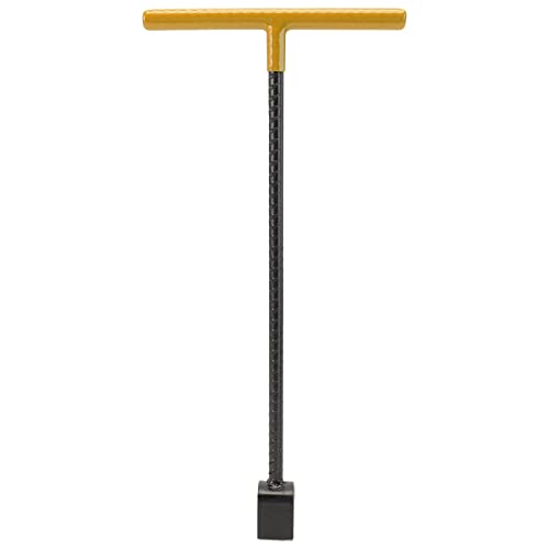 HETHLIF Wasserschlüssel, Wasserschlüssel Ausschalten des Werkzeugs Wassermesserstahl 16.14x7.68 Zoll Ventile Wasserhähne (gelbe Farbe) von Hethlif