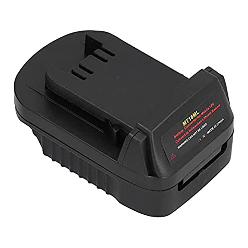 Hethlif Akkuadapter Stromquellenanschluss Ladekonvertierungsdock 18 V MT18ML für Milwakee Lectrical Tools Hethlif Akkuadapter Stromquellenanschluss Ladekonvertierungsdock 18 V MT18ML für Milwakee Lectrical Tools von Hethlif