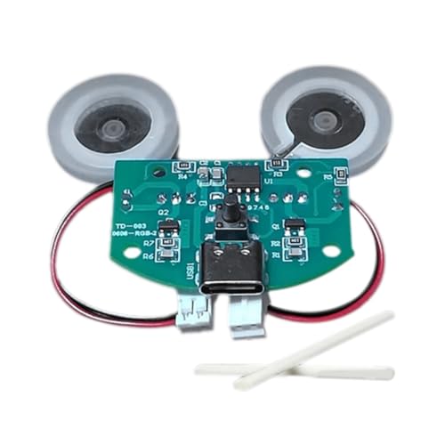 Hethlif Dual-USB-Luftbefeuchter-ZerstäUbermodul Dual-Steuerplatine Dual-ZerstäUber-Treiberplatinenmodul, Set A von Hethlif