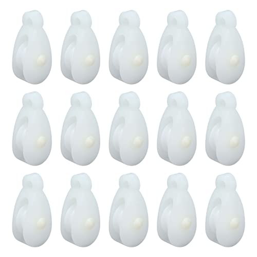 Hethlif Einzelscheibe Roller, Riemenscheibe -Plastikscheibe Block Automatische Drahtschleppräder 25 Pcs Kunststoffzüchtungsrollen für Landwirtschaftshouse Hethlif Einzelscheibe Roller, Riemenscheibe -Plastikscheibe Block Automatische Drahtschleppräder 25 Pcs Kunststoffzüchtungsrollen für Landwirtschaftshouse von Hethlif