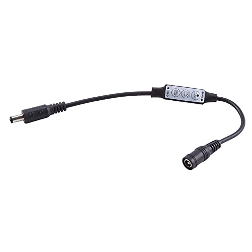 Hethlif Mini Fernbedienung Dimmer Controller 12A 12V-24V fuer LED Strips Streifen einfarbig Controller schwarz Hethlif Mini Fernbedienung Dimmer Controller 12A 12V-24V fuer LED Strips Streifen einfarbig Controller schwarz von Hethlif