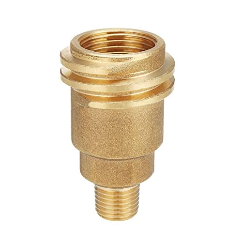 Hethlif QCC1 Mutter Propangas-Schlauchadapter mit 1/4-AußEngewinde Propan-SchnellkupplungsanschlüSse Propan-Adapter von Hethlif