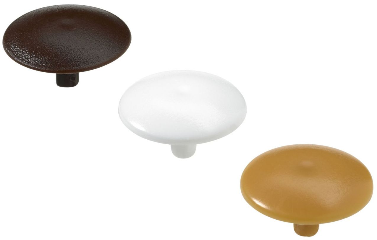 Abdeckkappe für Verbindungsschraube Direkta, weiß, braun, beige Abdeckkappe für Verbindungsschraube Direkta, weiß, braun, beige von Hettich