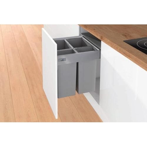 Eimer 29 l, Kunststoff, anthrazit, B x T x H 225 x 304 x 460 mm, Für Abfallsystem AvanTech YOU Pull, ArciTech Pull, InnoTech Pull Eimer 29 l, Kunststoff, anthrazit, B x T x H 225 x 304 x 460 mm, Für Abfallsystem AvanTech YOU Pull, ArciTech Pull, InnoTech Pull von Hettich