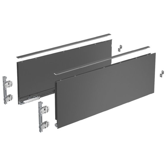 HETTICH - MB-Schubkastenzarge, AvanTech YOU, 9255348, 550mm, links und rechts, anthrazit von Hettich