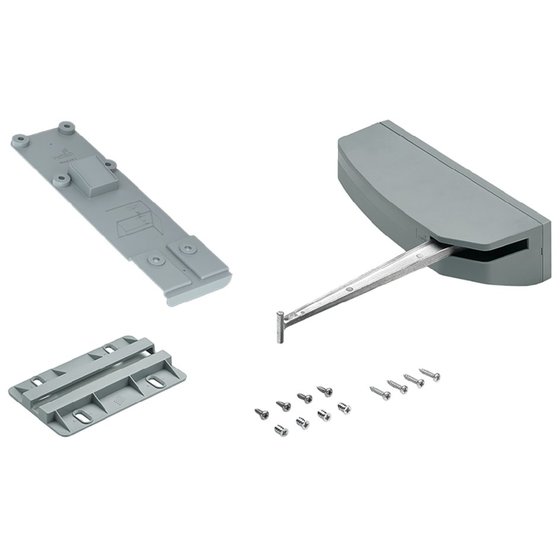 HETTICH - Öffnungs- und Dämpfungssystem, WingLine L Push to move, 9265960, grau von Hettich