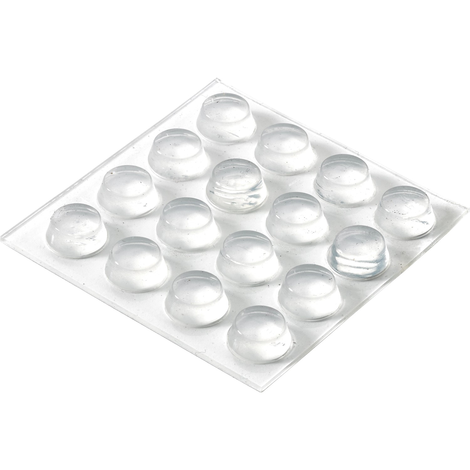 Hettich Anschlagpuffer Selbstklebend Ø 11 x 5 mm Kunststoff Transparent 16 Stück von HETTICH