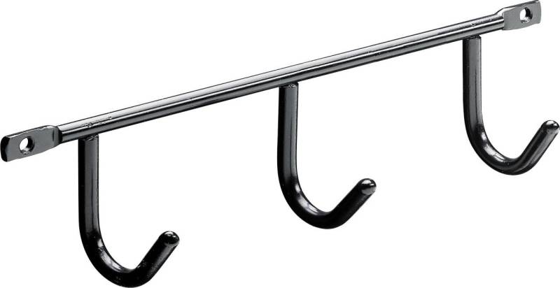 Hettich Garderobenhaken Hettich Garderobenleiste 3 Haken Stahl 20 x 5,2 x von Hettich