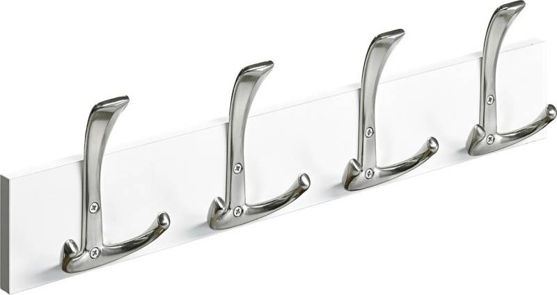 Hettich Garderobenhaken Hettich Garderobenleiste 4 Haken Holz 50 x 13,5 x Hettich Garderobenhaken Hettich Garderobenleiste 4 Haken Holz 50 x 13,5 x von Hettich