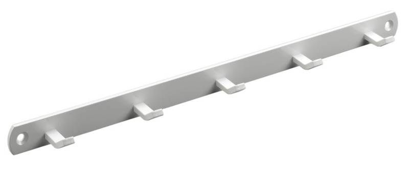 Hettich Garderobenhaken Hettich Garderobenleiste 5 Haken 34,0 x 2,0 x 3,0 von Hettich