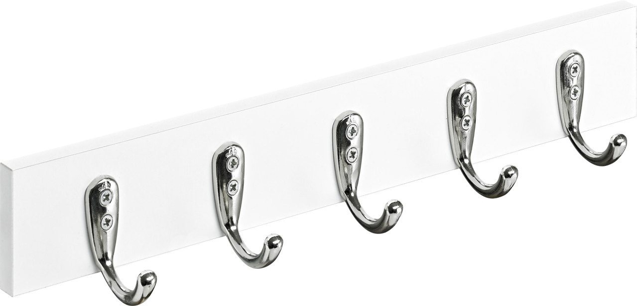 Hettich Garderobenhaken Hettich Garderobenleiste 5 Haken Holz 40 x 6 x 6 Hettich Garderobenhaken Hettich Garderobenleiste 5 Haken Holz 40 x 6 x 6 von Hettich