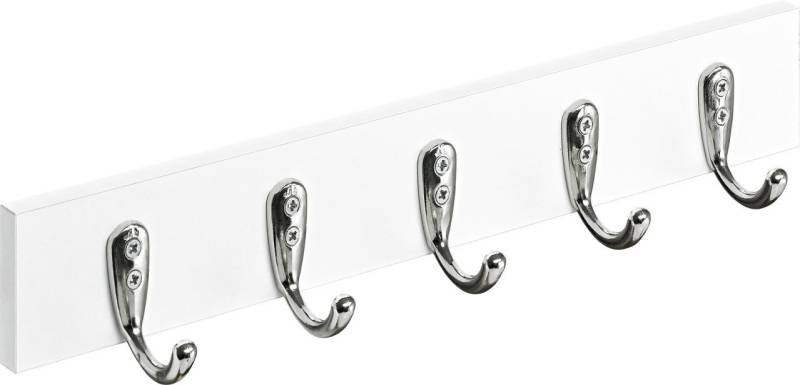 Hettich Garderobenhaken Hettich Garderobenleiste 5 Haken Holz 40 x 6 x 6 Hettich Garderobenhaken Hettich Garderobenleiste 5 Haken Holz 40 x 6 x 6 von Hettich