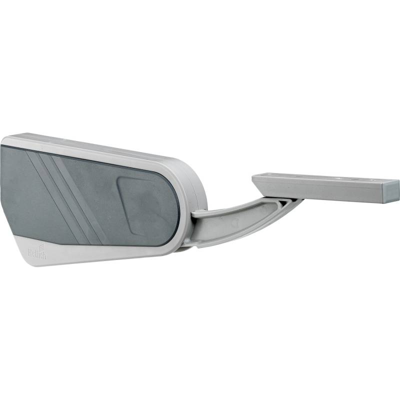Hettich Klappenstütze Soft Close Kunststoff Grau 1 Stück von HETTICH