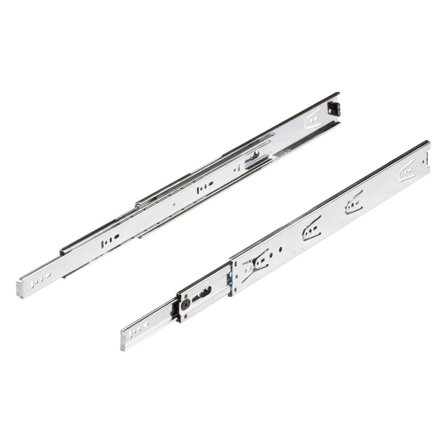 Hettich Kugelpräzisionsvollauszug 450 mm Stahl chromatiert von HETTICH