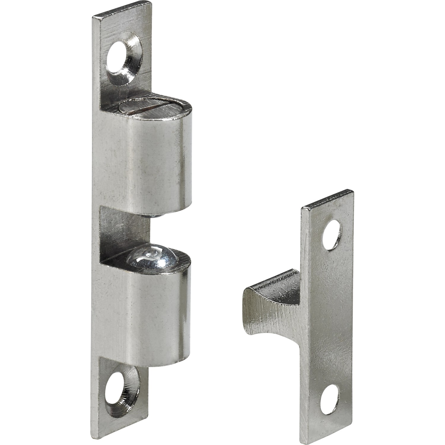 Hettich Kugelschnäpper 60 mm x 11 mm x 11 mm Messing Vernickelt 1 Stück von HETTICH