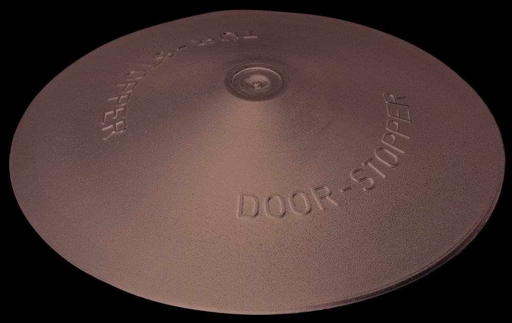 Hettich Türstopper 2,0 - 25,0 mm x 120,0 mm grau - 1 Stück von HETTICH