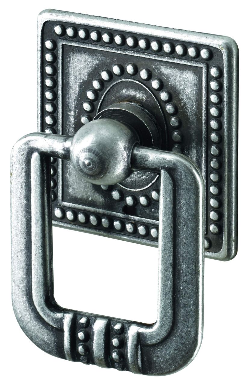 Hettich Möbelknopf Messing silber 35,0 x 33,0 mm - 1 Stück von HETTICH