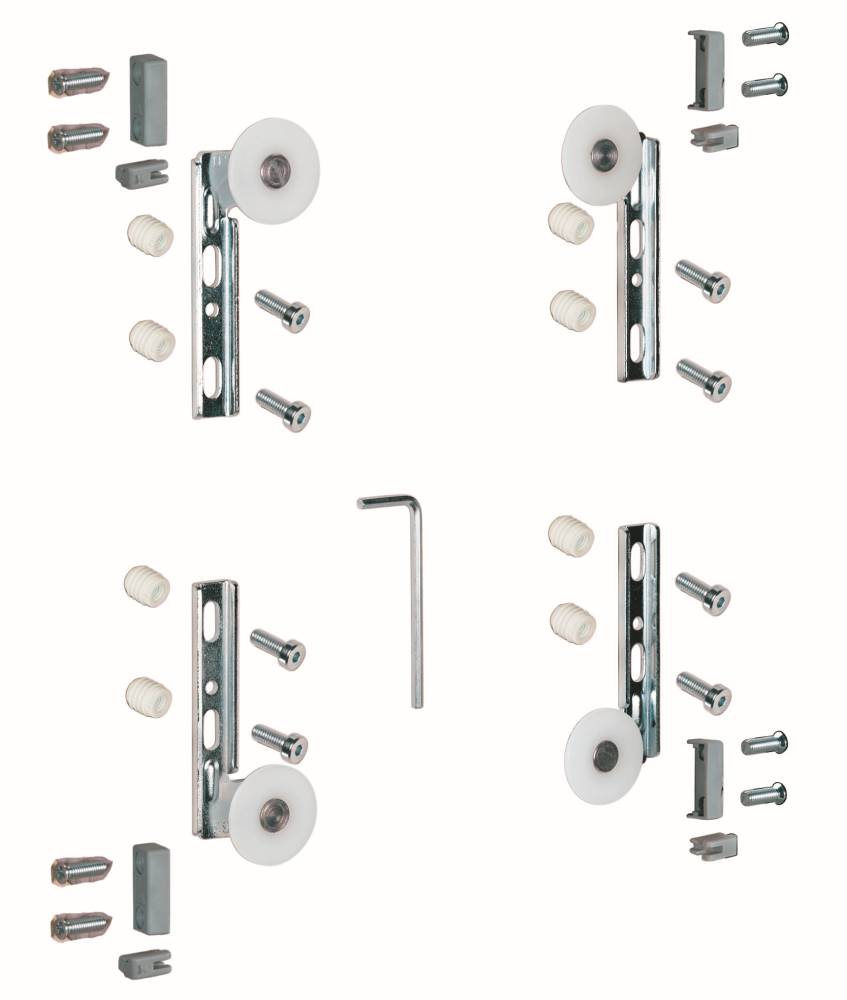 Hettich Montagesatz SlideLine 11 für eine Tür bis 10 kg von HETTICH